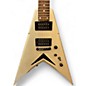 Used Dean Dave Mustaine VMNTX FLYING V Silver Solid Body Electric Guitar