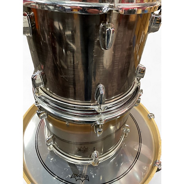 Used Mapex 3 Piece Drums Chrome Drum Kit
