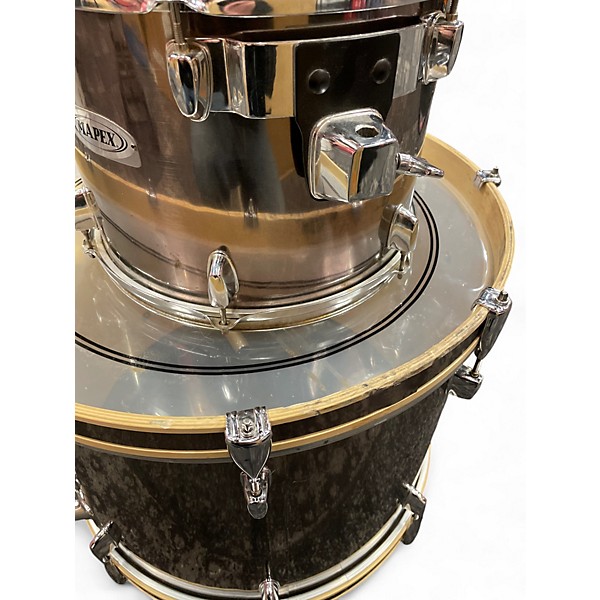 Used Mapex 3 Piece Drums Chrome Drum Kit