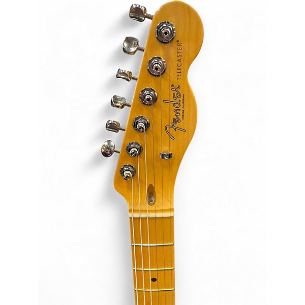 Used Fender American Professional II Telecaster Deluxe Mystic Surf Pearl Solid Body Electric Guitar