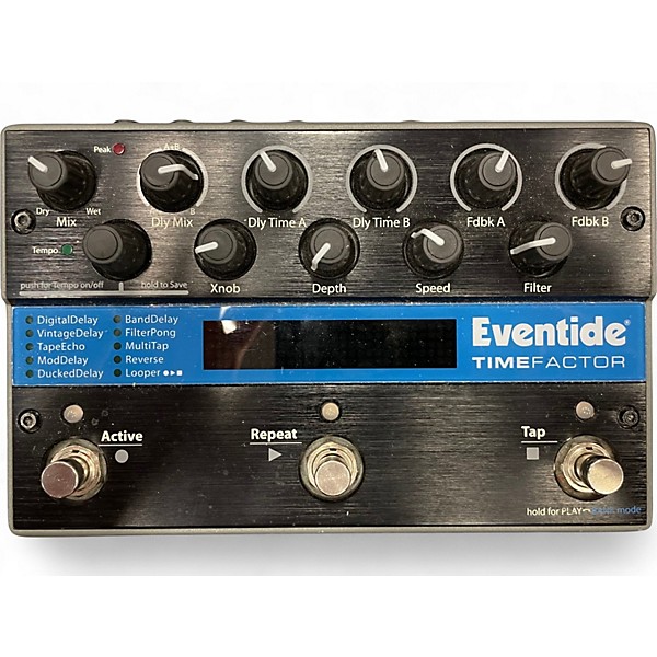 Used Eventide Time Factor Delay Effect Pedal