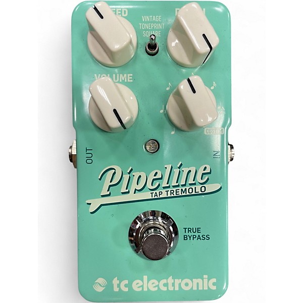 Used TC Electronic Pipeline Tap Tremolo Effect Pedal