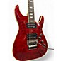 Used Schecter Guitar Research Omen Extreme 6 Floyd Rose Black Cherry Solid Body Electric Guitar