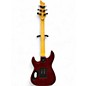 Used Schecter Guitar Research Omen Extreme 6 Floyd Rose Black Cherry Solid Body Electric Guitar