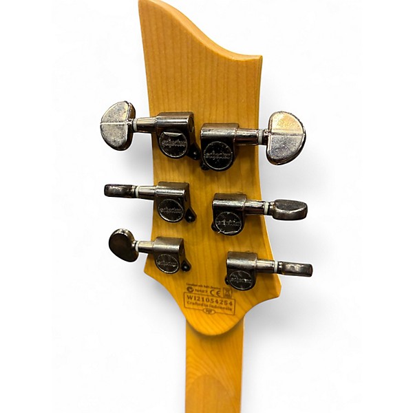 Used Schecter Guitar Research Omen Extreme 6 Floyd Rose Black Cherry Solid Body Electric Guitar