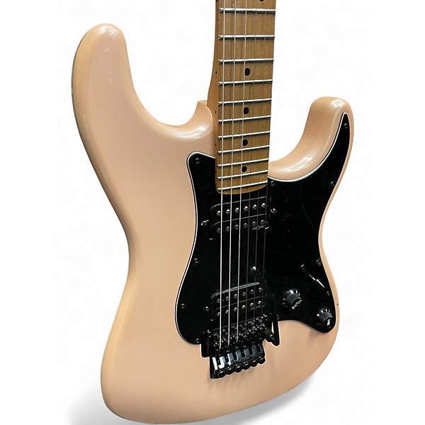 Used Squier Contemporary Stratocaster HH Shoreline Gold Solid Body Electric Guitar