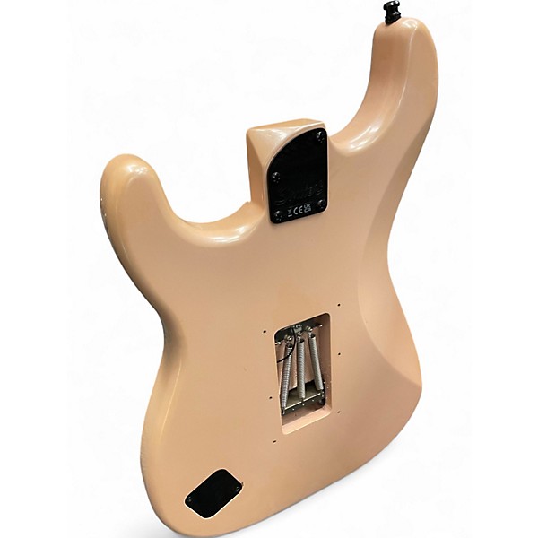 Used Squier Contemporary Stratocaster HH Shoreline Gold Solid Body Electric Guitar