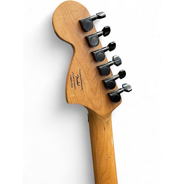 Used Squier Contemporary Stratocaster HH Shoreline Gold Solid Body Electric Guitar