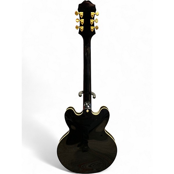 Used Epiphone Sheraton II Pro Black Hollow Body Electric Guitar