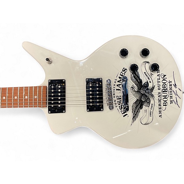 Used Dean Cadi X White Solid Body Electric Guitar