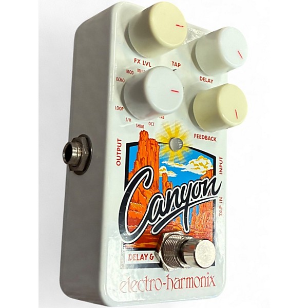Used Electro-Harmonix Canyon Delay and Looper Effect Pedal