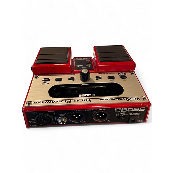 Used BOSS VE20 Vocal Performer Vocal Processor | Guitar Center