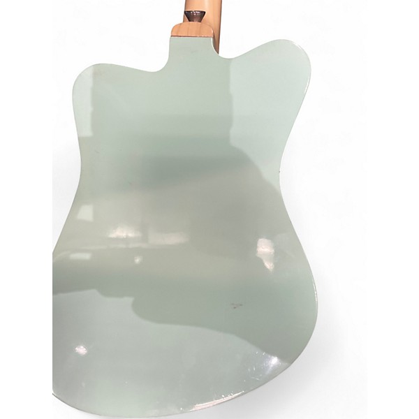 Used Loog mini acoustic Green Acoustic Guitar