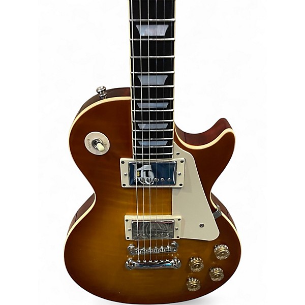 Used 2024 Epiphone 60S REISSUE "INSPIRED BY" LES PAUL Iced Tea Solid Body Electric Guitar