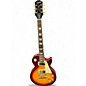 Used Epiphone Les Paul Standard Cherry Sunburst Solid Body Electric Guitar thumbnail