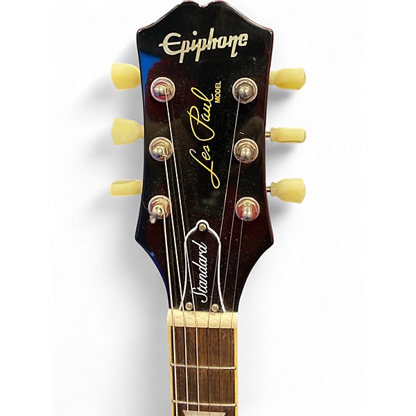 Used Epiphone Les Paul Standard Cherry Sunburst Solid Body Electric Guitar