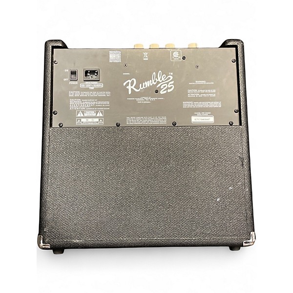 Used Fender Rumble 25 25W 1x8 Bass Combo Amp