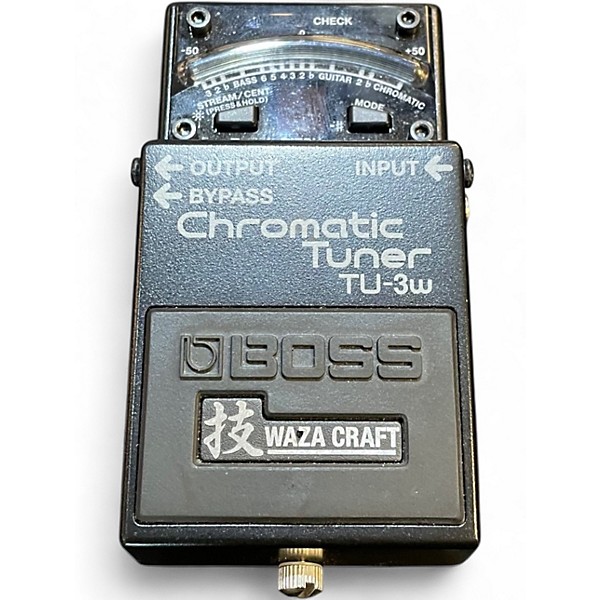 Used BOSS TU3W Waza Craft Chromatic Tuner Pedal