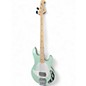 Used Sterling by Music Man Ray4 Seafoam Green Electric Bass Guitar thumbnail