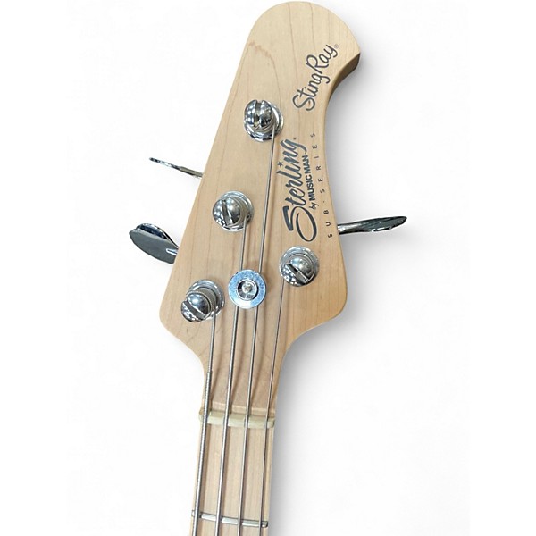Used Sterling by Music Man Ray4 Seafoam Green Electric Bass Guitar