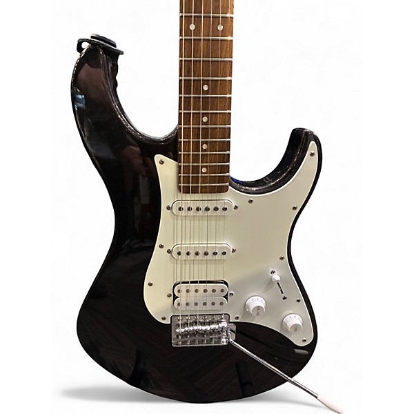 Used Yamaha EG112C BLACK SPARKLE Solid Body Electric Guitar