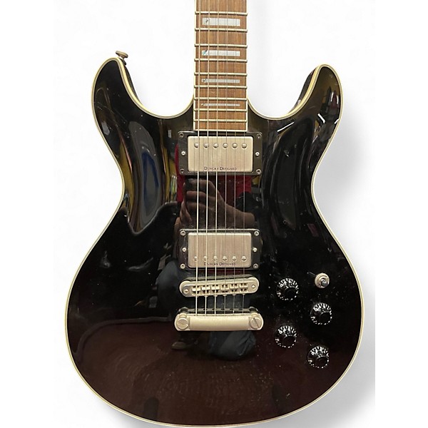 Used Squier ESPRIT BLACK Solid Body Electric Guitar