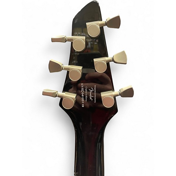 Used Squier ESPRIT BLACK Solid Body Electric Guitar