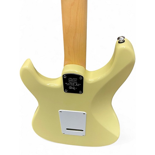 Used PRS SE Silver Sky Cream Solid Body Electric Guitar