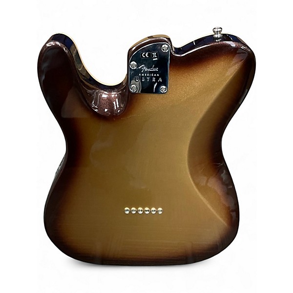 Used 2019 Fender American Ultra Telecaster Mocha Burst Solid Body Electric Guitar