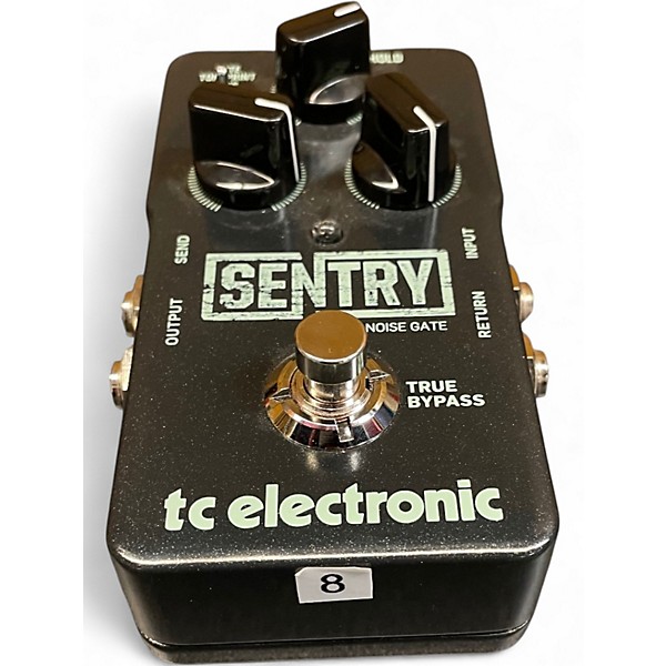 Used TC Electronic Sentry Noise Gate Effect Pedal