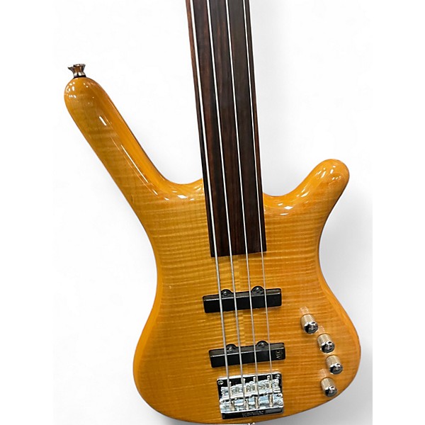 Used RockBass by Warwick CORVETTE Natural Electric Bass Guitar