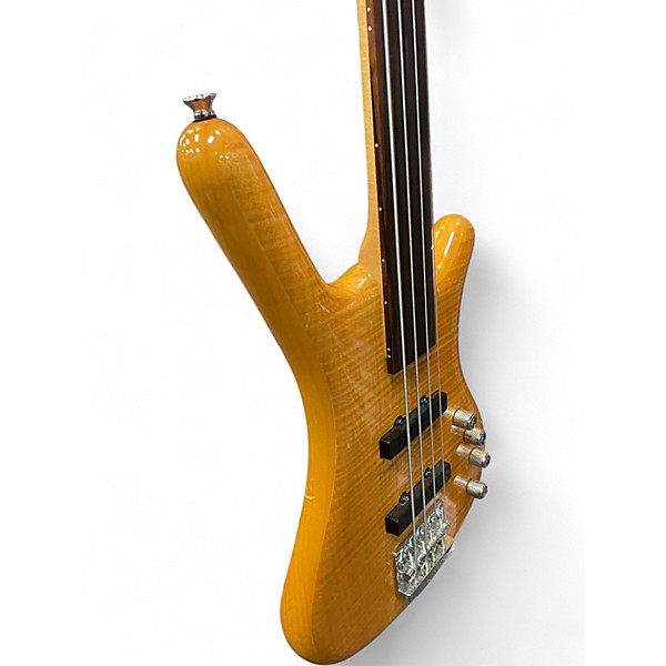 Used RockBass by Warwick CORVETTE Natural Electric Bass Guitar