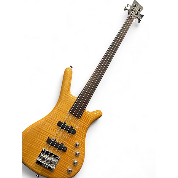 Used RockBass by Warwick CORVETTE Natural Electric Bass Guitar