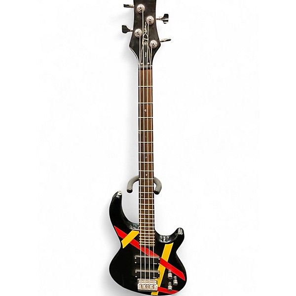 Used Dean Edge 4 String Black Electric Bass Guitar