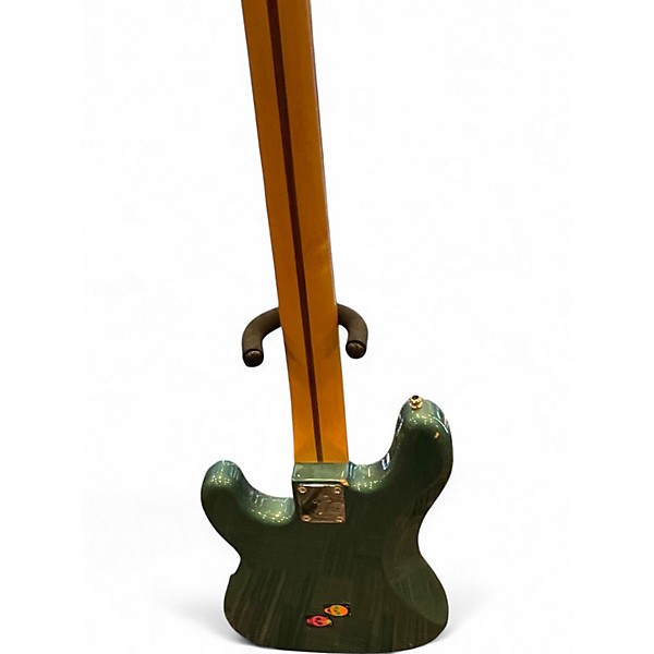 Used 2019 Fender FSR Standard Precision Bass Sherwood Green Electric Bass Guitar