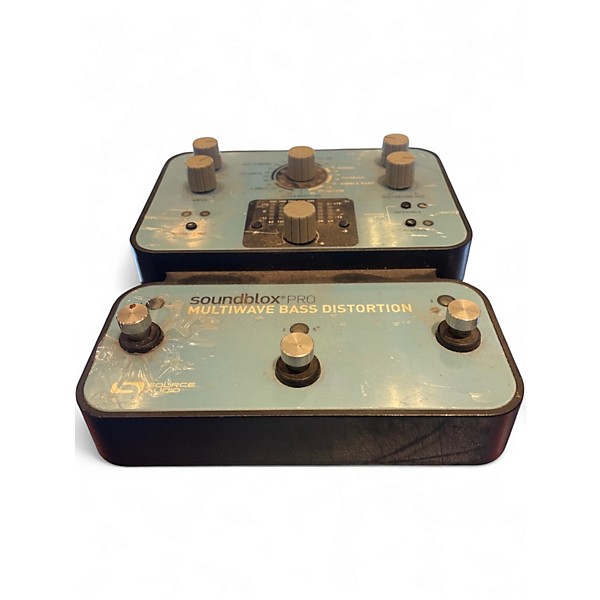 Used Souce Audio SOUNDBLOX PRO MULTIWAVE BASS DISTORTION Effect Pedal