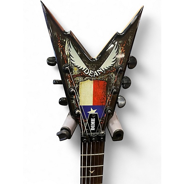 Used Dean RAZORBACK LONESTAR Lonestar Graphic Solid Body Electric Guitar