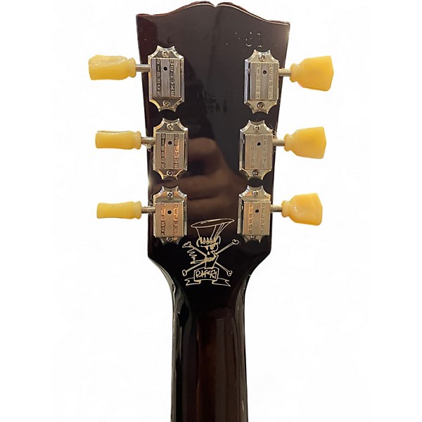 Used Gibson Slash Victoria Les Paul Standard Goldtop Solid Body Electric Guitar