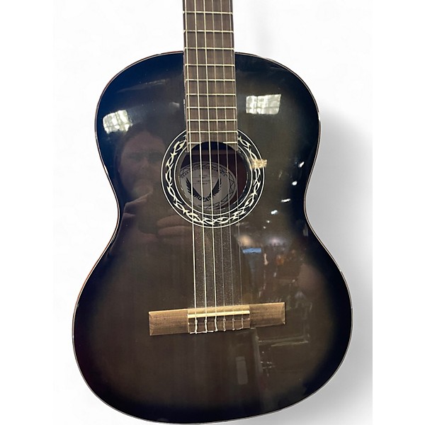 Used Dean ECBKB Trans Gray Classical Acoustic Guitar