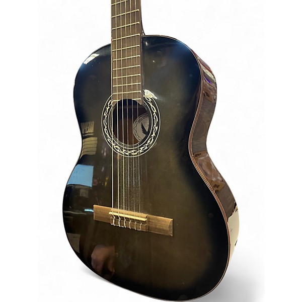 Used Dean ECBKB Trans Gray Classical Acoustic Guitar