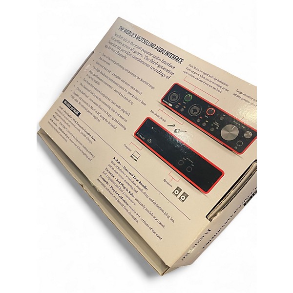 Used Focusrite Scarlett 2i2 Gen 3 Audio Interface