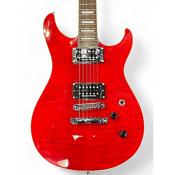 Used G&L ASCARI GTS Modified Crimson Red Trans Solid Body Electric Guitar