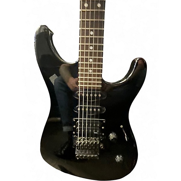 Used Fender HM STRATOCASTER Black Solid Body Electric Guitar