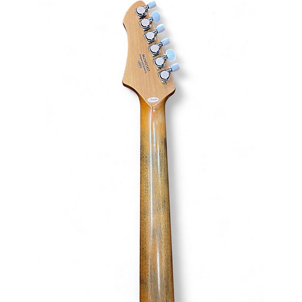 Used Firefly RELIC S STYLE WHITE ON 3 TONE SUNBURST Solid Body Electric Guitar