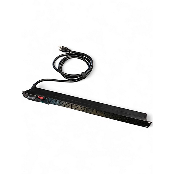 Used Talent PRM-12 Rack Mount 12 Outlet Power Strip with 6 ft. 14/3 SJT  Power Conditioner