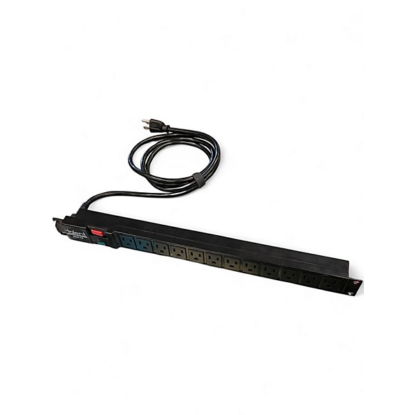 Used Talent Talent PRM-12 Rack Mount 12 Outlet Power Strip with 6 ft. 14 Power Conditioner