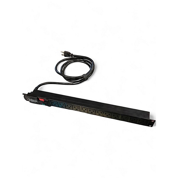 Used Talent Talent PRM-12 Rack Mount 12 Outlet Power Strip with 6 ft. 14 Power Conditioner