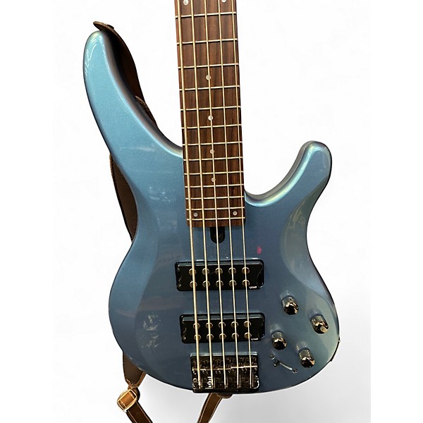Used Yamaha trbx305 Blue Electric Bass Guitar
