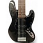 Used Squier Affinity Jazz Bass VI Black Electric Bass Guitar