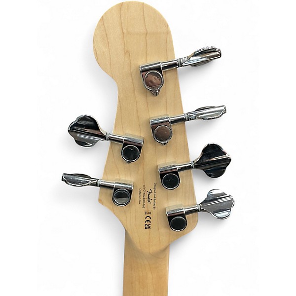 Used Squier Affinity Jazz Bass VI Black Electric Bass Guitar